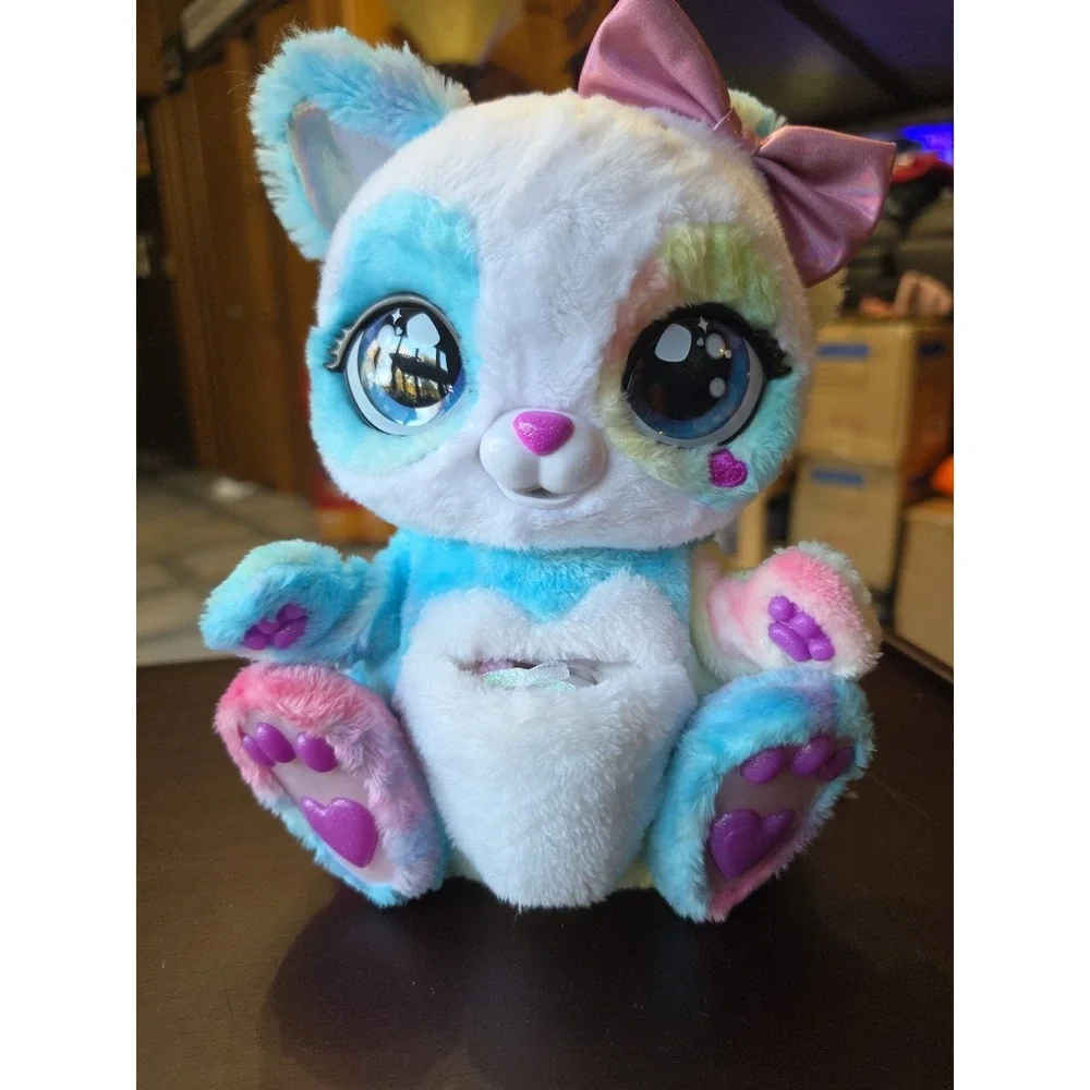 Peek-A-Roo, Interactive Rainbow Plush Toy & Baby with Bonus Bows Actions‎ Sounds